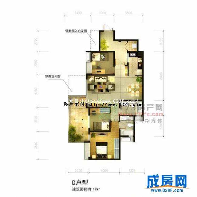 华置西锦城户型图,点击放大