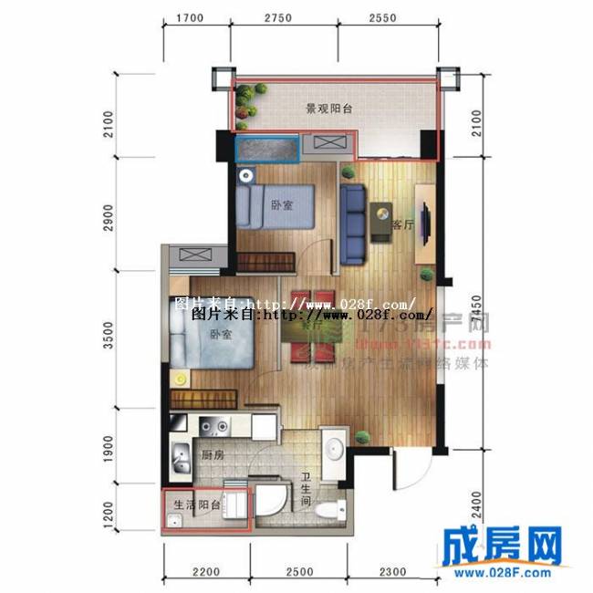 新里柏仕公馆户型图,点击放大