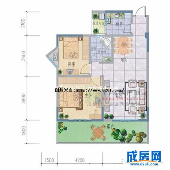 西郡兰庭户型图,点击放大