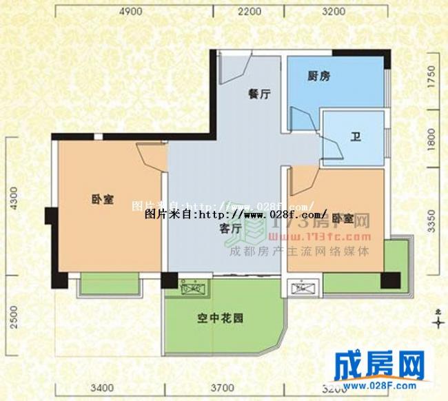 元益花园户型图,点击放大