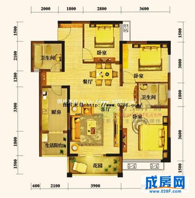 卡碧蓝湾户型图,点击放大