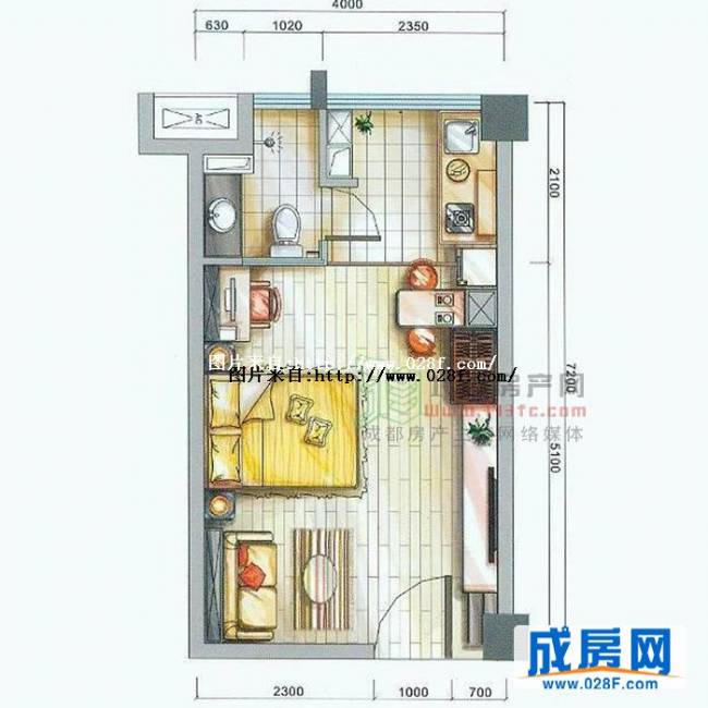 红帆蓝调户型图,点击放大