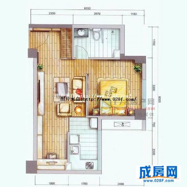 红帆蓝调户型图,点击放大