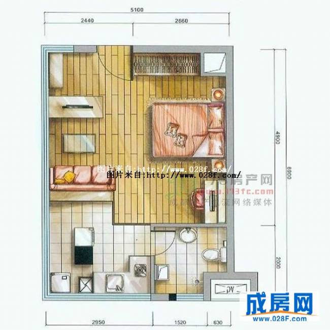 红帆蓝调户型图,点击放大