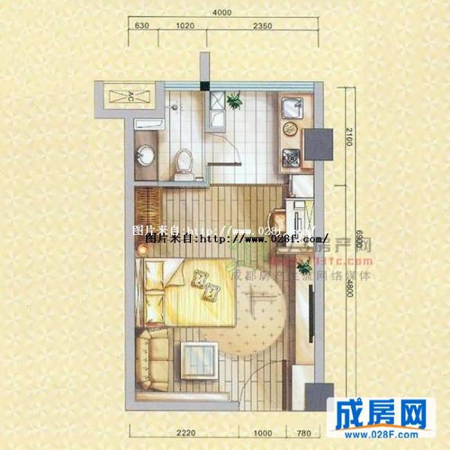 红帆蓝调户型图,点击放大