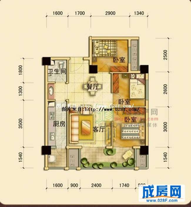 太平洋金色港湾户型图,点击放大