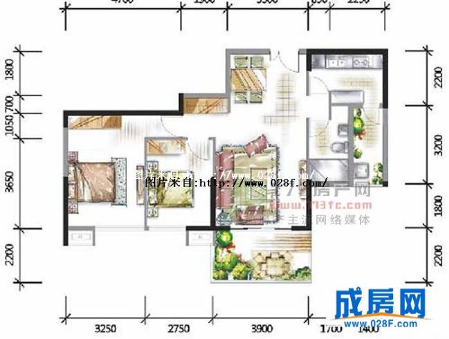华宇蓉国府户型图,点击放大