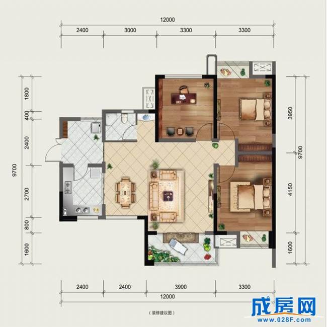 东山领地户型图,点击放大