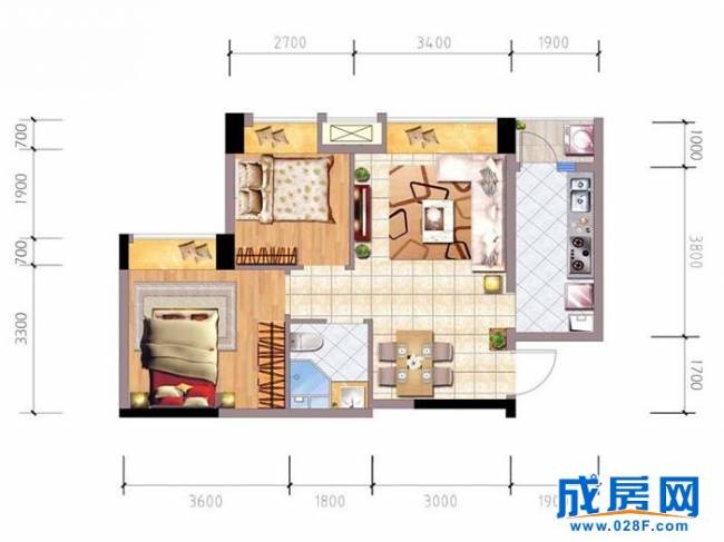 东原时光道户型图,点击放大