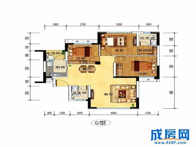 华腾舒云居户型图,点击放大
