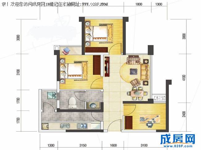蓝润蓝客城户型图,点击放大