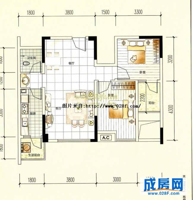 中铁塔米亚户型图,点击放大