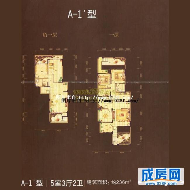 8号公馆户型图,点击放大