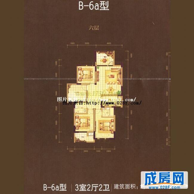 8号公馆户型图,点击放大