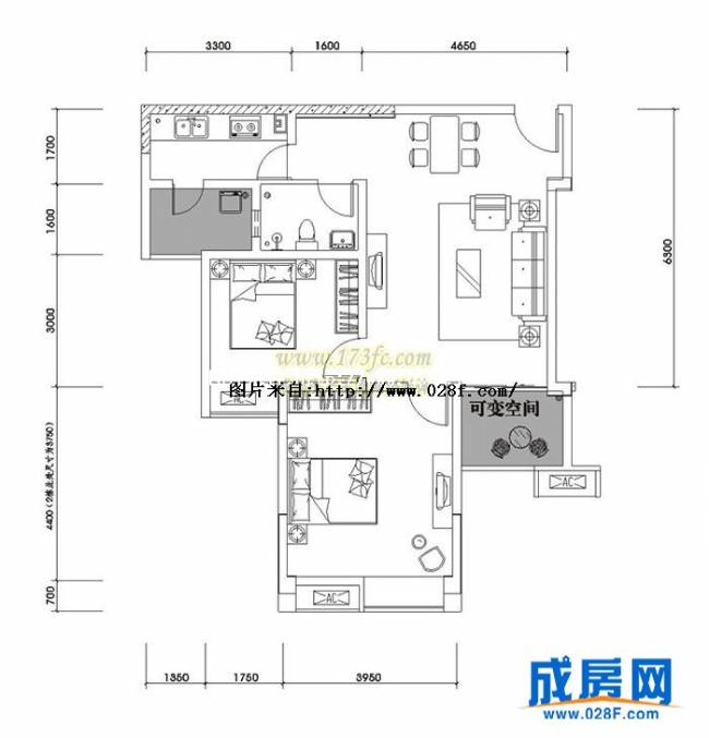 龙城户型图,点击放大