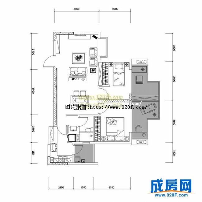 龙城户型图,点击放大