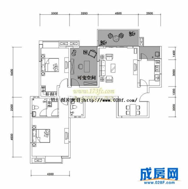 龙城户型图,点击放大