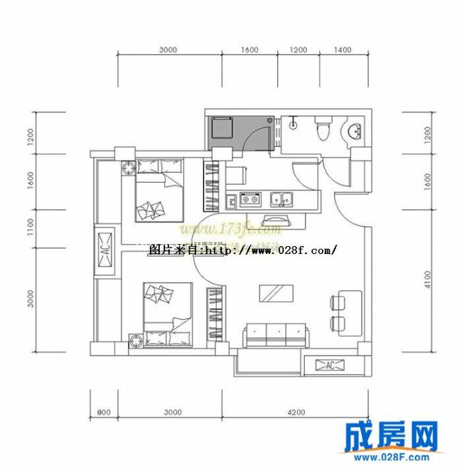 龙城户型图,点击放大
