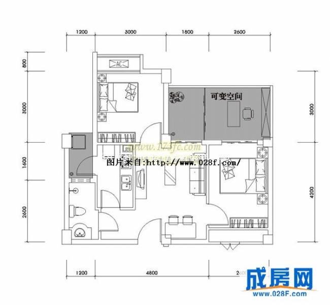 龙城户型图,点击放大