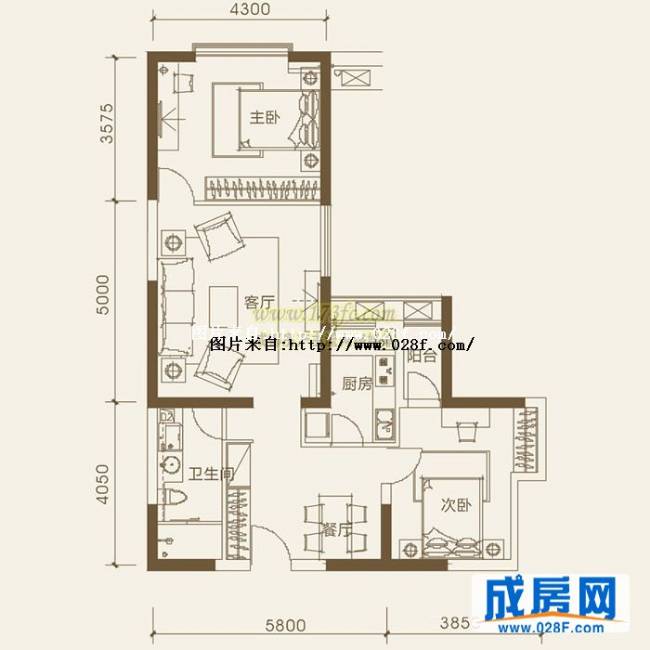 鼎云国际户型图,点击放大