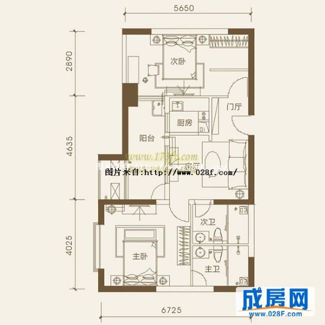 鼎云国际户型图,点击放大