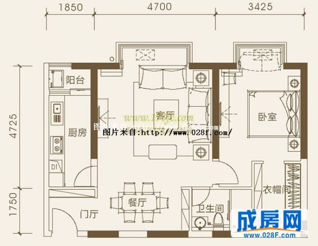 鼎云国际户型图,点击放大