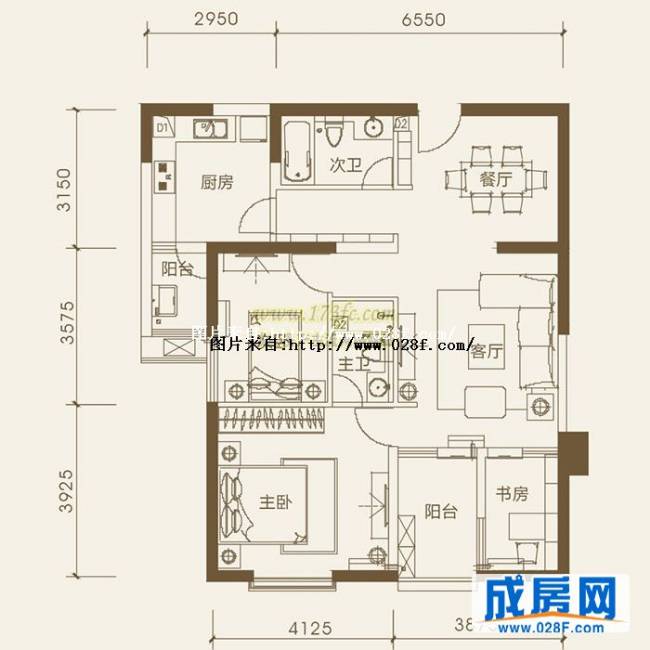 鼎云国际户型图,点击放大