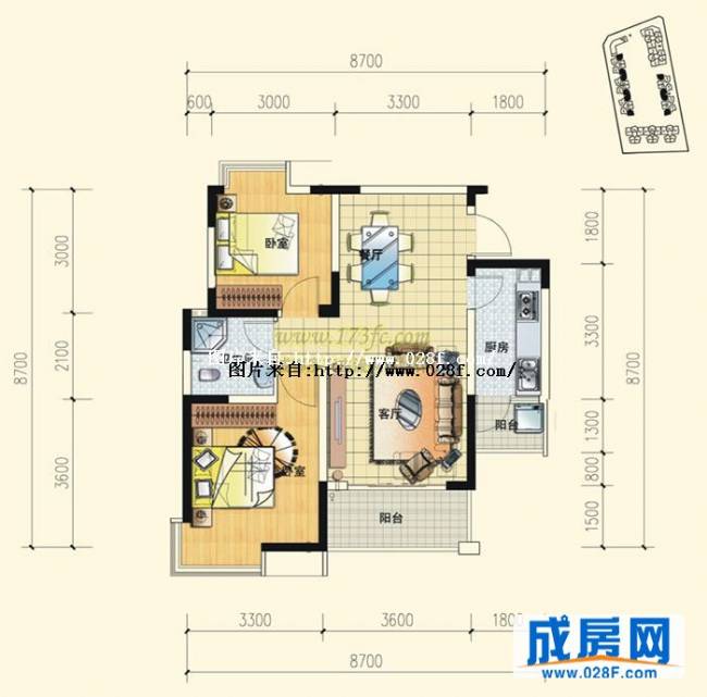 锦丽华庭户型图,点击放大