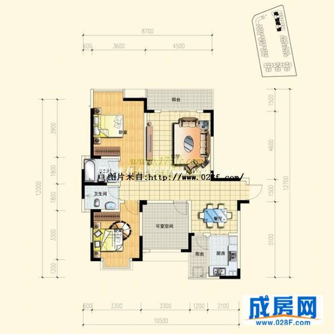 锦丽华庭户型图,点击放大