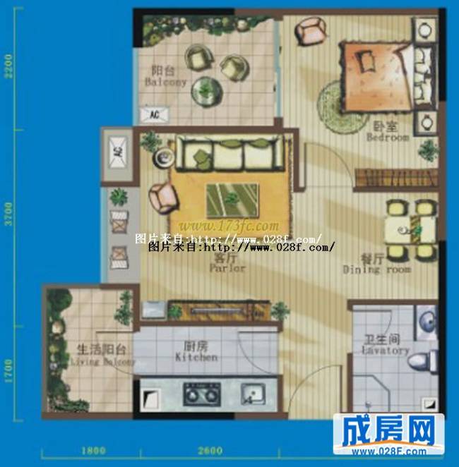 居然户型图,点击放大