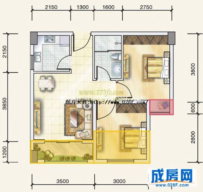玲珑郡户型图,点击放大