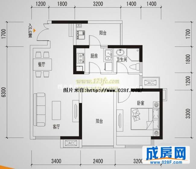 魏玛圈子户型图,点击放大