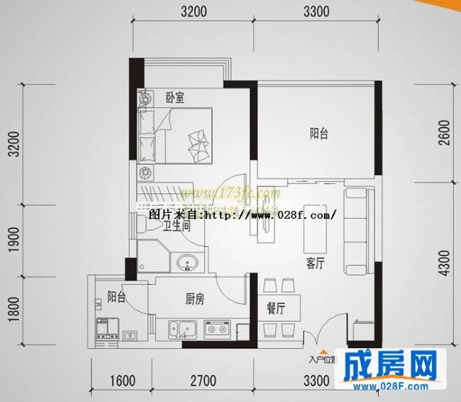 魏玛圈子户型图,点击放大