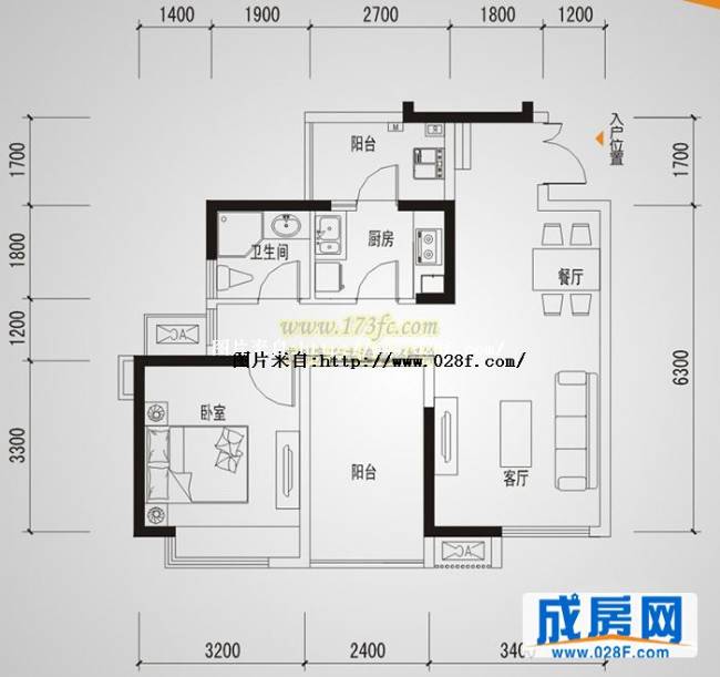 魏玛圈子户型图,点击放大