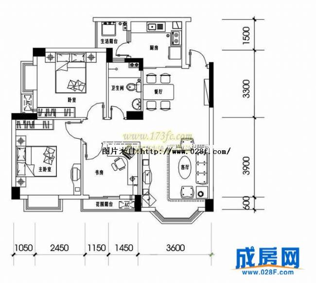 东润豪庭户型图,点击放大