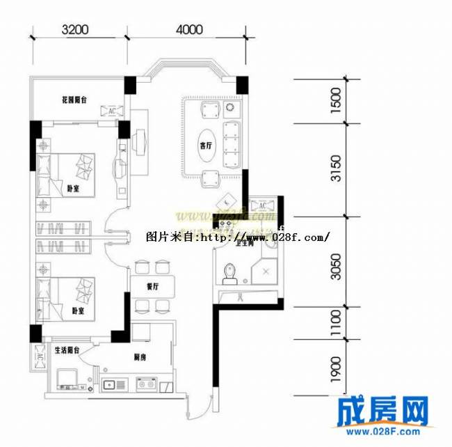 东润豪庭户型图,点击放大