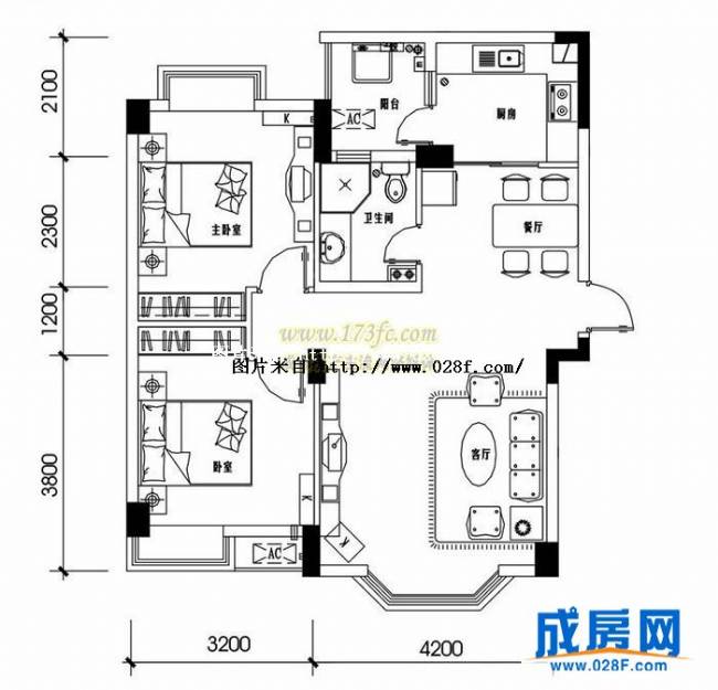 东润豪庭户型图,点击放大