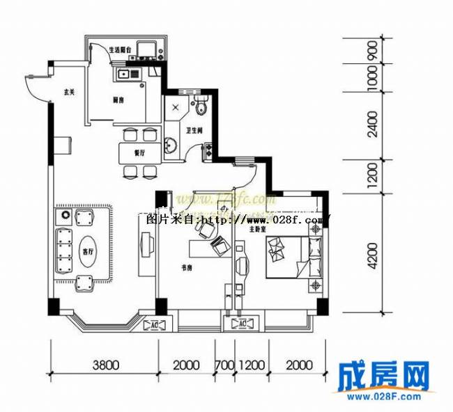 东润豪庭户型图,点击放大