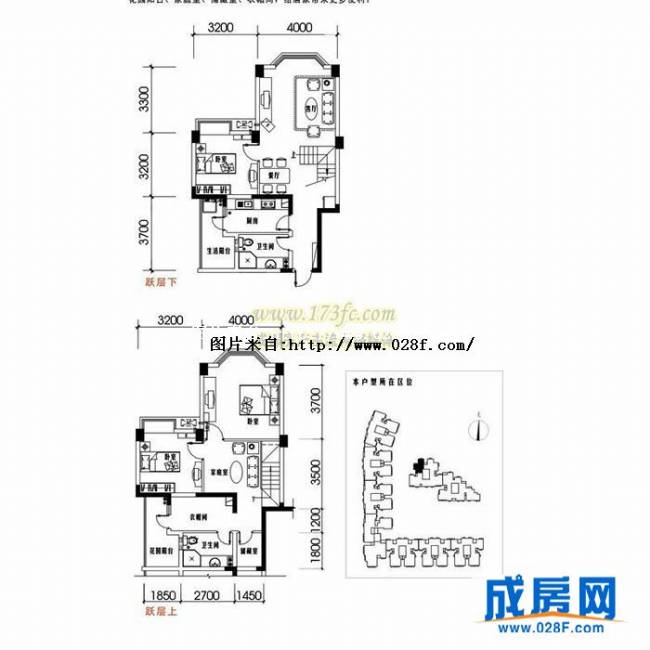 东润豪庭户型图,点击放大
