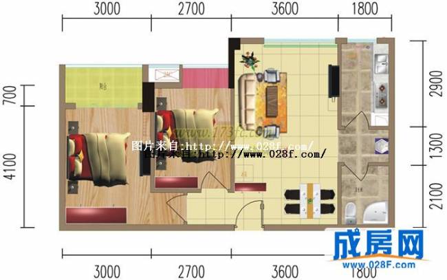 双楠偶寓户型图,点击放大