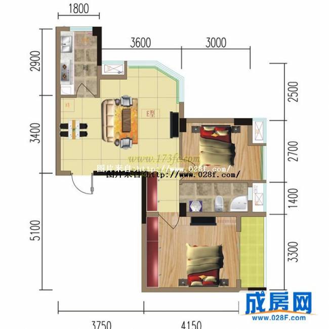 双楠偶寓户型图,点击放大
