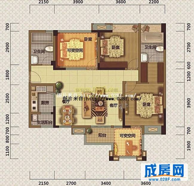 泰立观筑户型图,点击放大