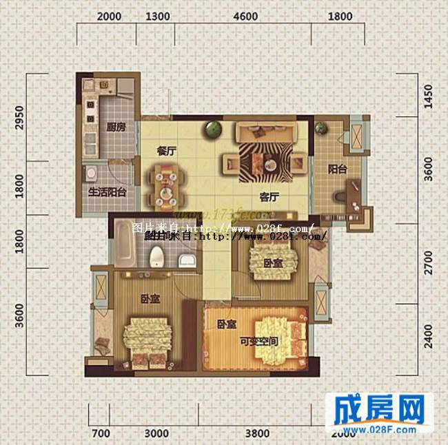 泰立观筑户型图,点击放大