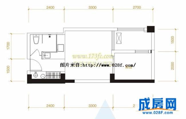 索尔龙舟户型图,点击放大