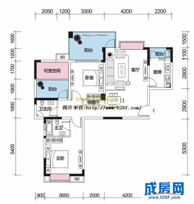 景茂城果户型图,点击放大