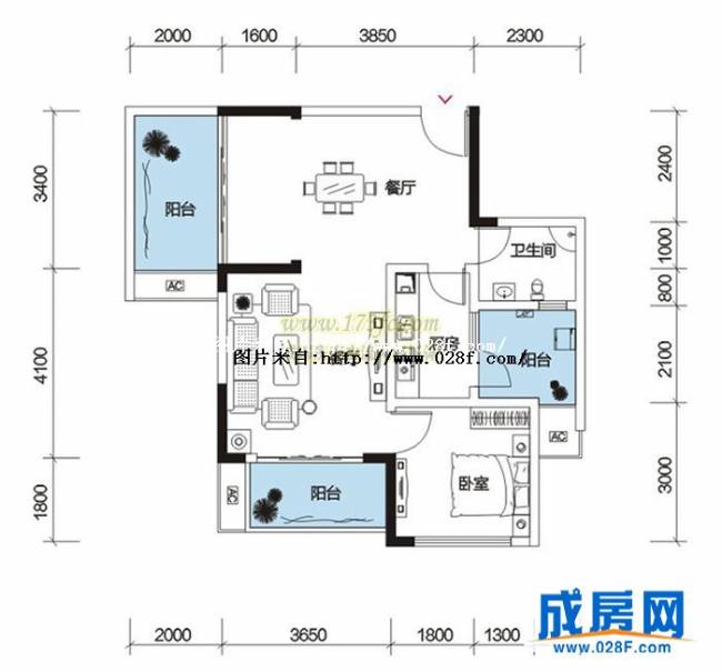 景茂城果户型图,点击放大