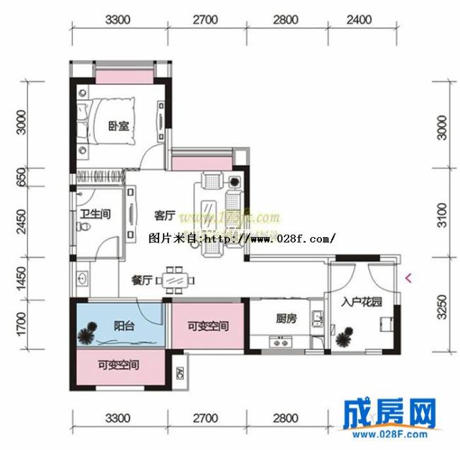 景茂城果户型图,点击放大