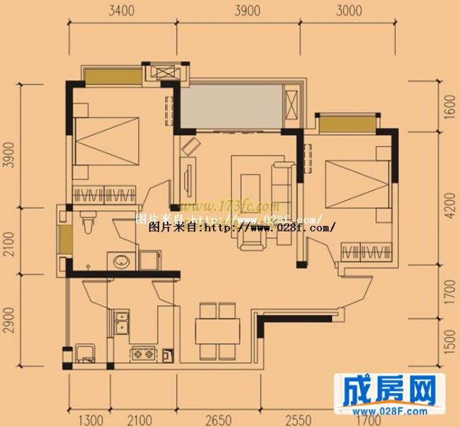 绿地·圣路易名邸户型图,点击放大