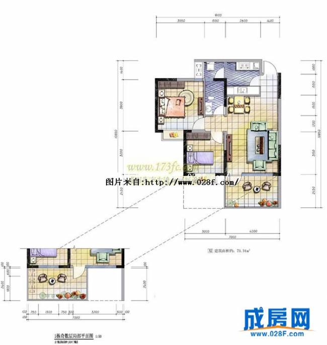 嘉美地户型图,点击放大