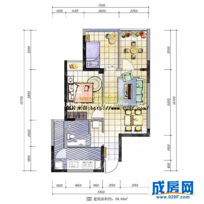 嘉美地户型图,点击放大
